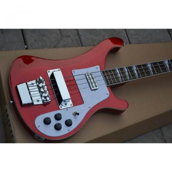 Custom Fireglo Rickenbacker Red 4003 Bass #1 image