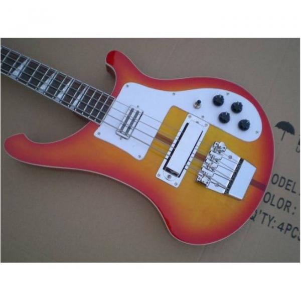 Custom Fireglo Rickenbacker Neck Thru 4003 Bass #1 image