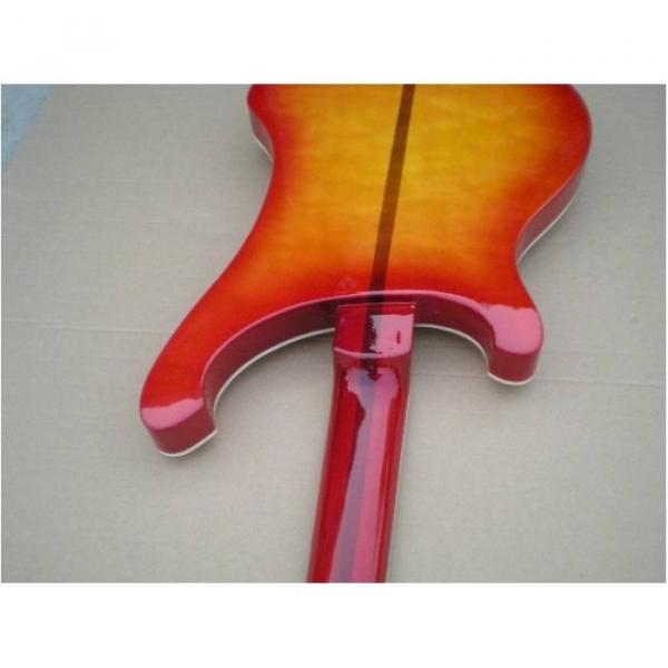 Custom Fireglo Rickenbacker Neck Thru 4003 Bass #2 image