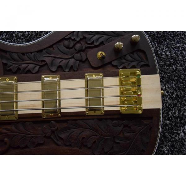 Custom Design Lemmy Kilmister 4003 Brown Matte 4 String Bass #5 image