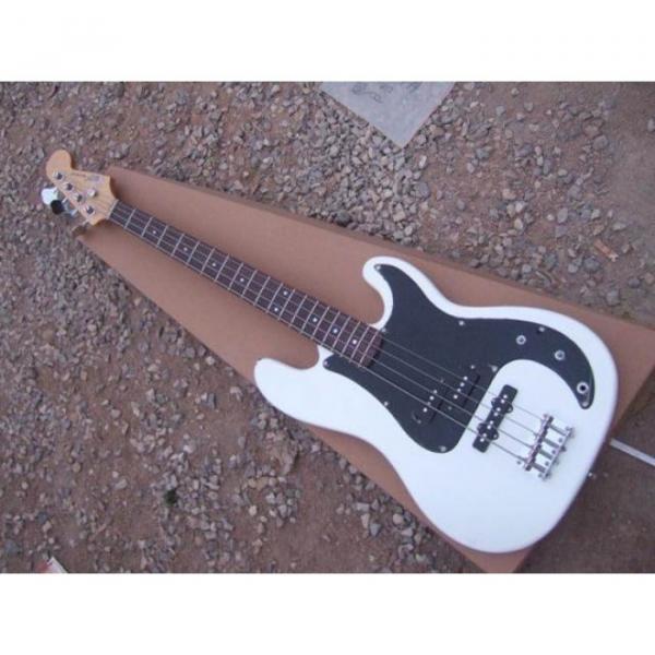 Custom Fender White Precision Bass #2 image