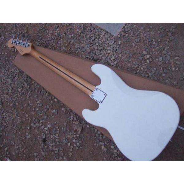 Custom Fender White Precision Bass #4 image