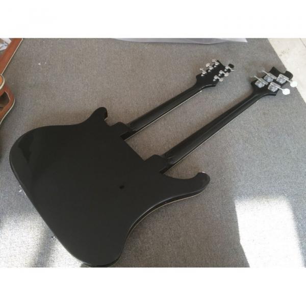 Custom Built 4080 Double Neck Geddy Lee 4 String Bass 6/12 String Option Guitar #5 image