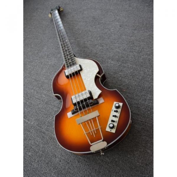 Custom Built Hofner HCT 500 Violin Bass Guitar German Electronics #1 image