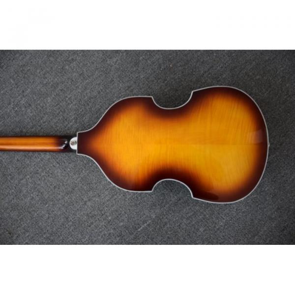 Custom Built Hofner HCT 500 Violin Bass Guitar German Electronics #3 image