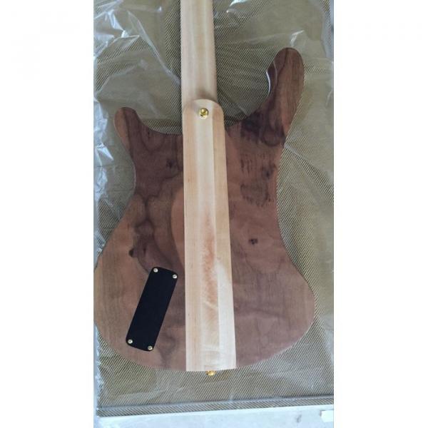 Custom Build Lemmy Kilmister  Rickenbacker 4003 Matte Carved Natural Bass #3 image