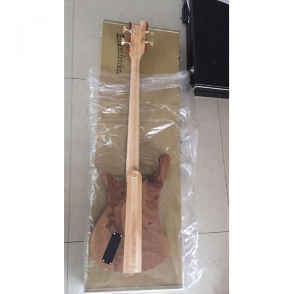 Custom Build Lemmy Kilmister  Rickenbacker 4003 Matte Carved Natural Bass #4 image