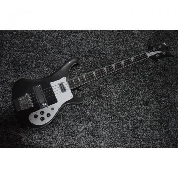 Custom Build Jetglo 4003 Rickenbacker Black 4 String Bass #1 image