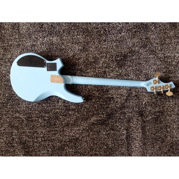 Custom Bongo Music Man Sky Blue 4/5 String Passive Pickups Bass #2 image