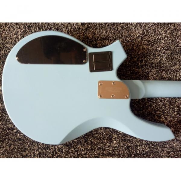 Custom Bongo Music Man Sky Blue 4/5 String Passive Pickups Bass #4 image