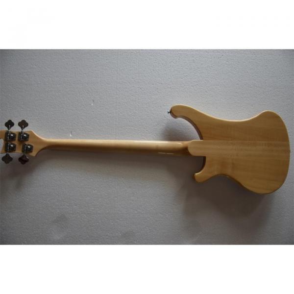Custom 4003 Neck Thru Body Mapleglo Maple Fretboard Checkerboard Binding Bass #2 image