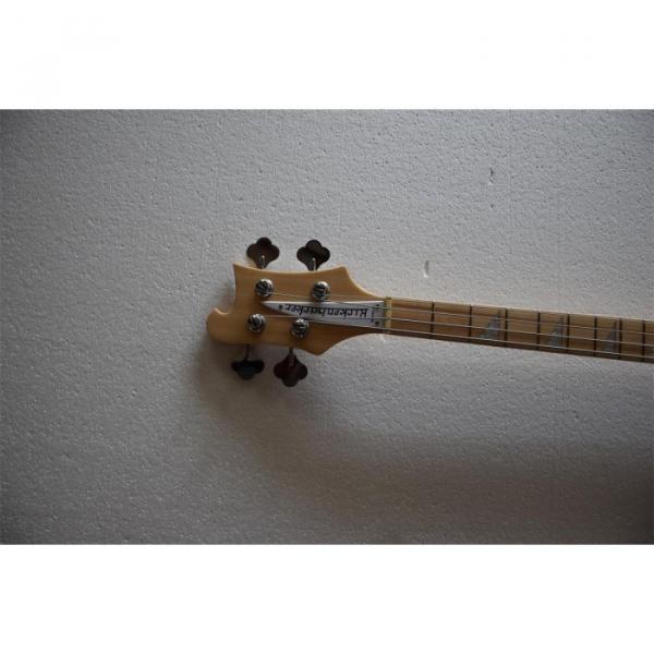 Custom 4003 Neck Thru Body Mapleglo Maple Fretboard Checkerboard Binding Bass #4 image