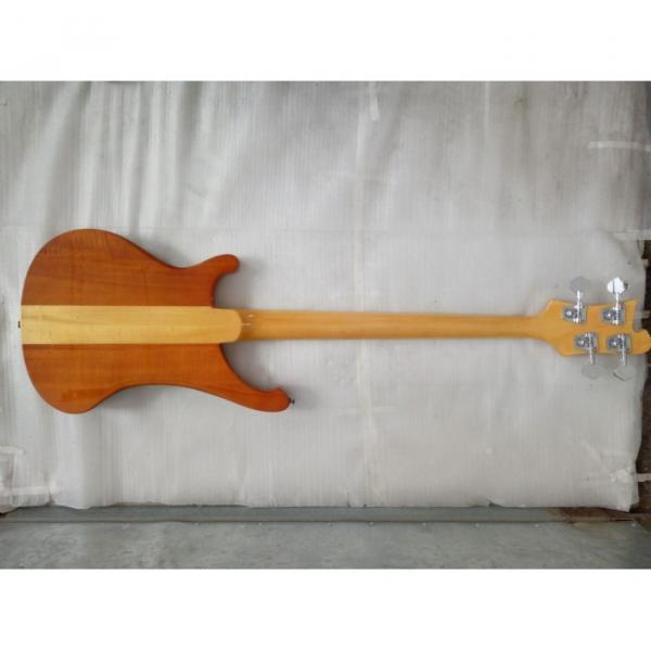 Custom 4003 Neck Thru Body Construction 4 String Bass Naturalglo #3 image