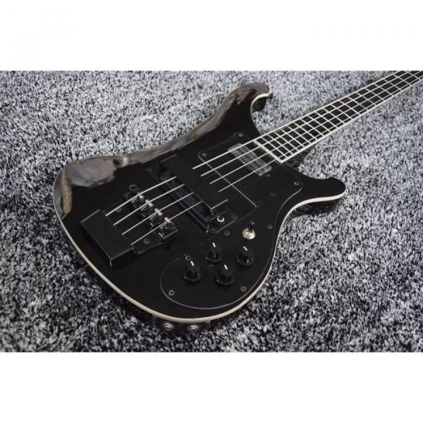 Custom 4003 Black Body and Fretboard Rickenbacker Electric Bass #1 image