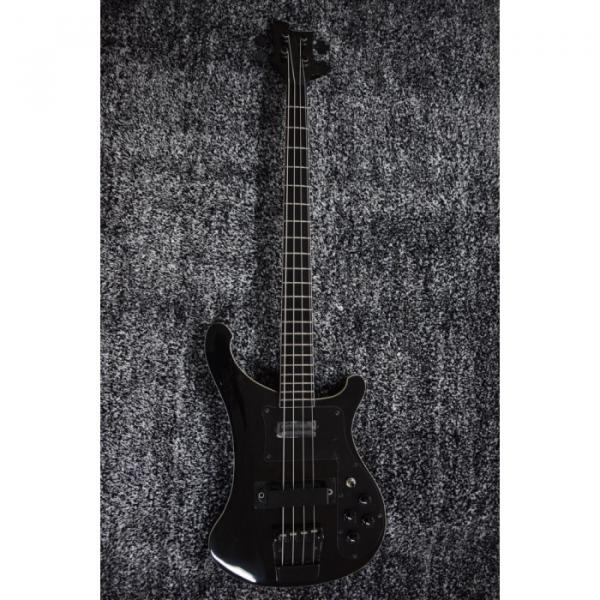 Custom 4003 Black Body and Fretboard Rickenbacker Electric Bass #4 image