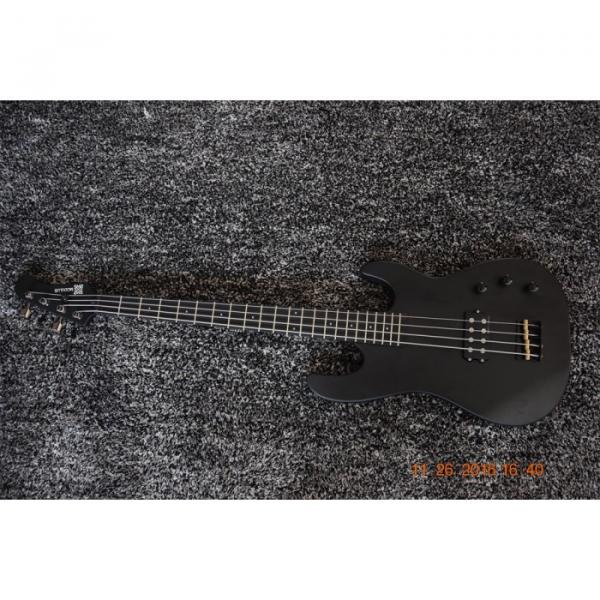 Custom 4 Strings Funk Unlimited Modulus Bass Matte Flat Black Finish #3 image