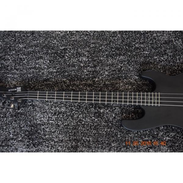 Custom 4 Strings Funk Unlimited Modulus Bass Matte Flat Black Finish #5 image