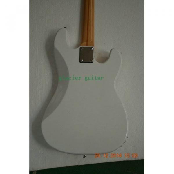 Custom Shop White 4 String Left Handed P Bass #2 image