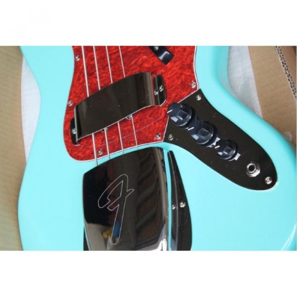 Custom Shop Sonic Blue Geddy Lee 4 String Jazz Bass #3 image