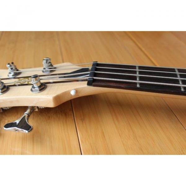 Custom Shop Languedoc 4 String Bass Natural Neck Through Body #4 image