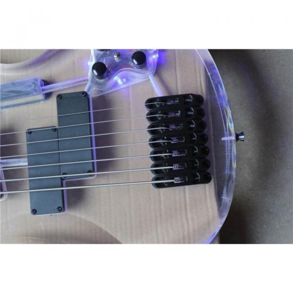 Custom Shop H&amp;S Sequoia 7 String Acrylic LED Bass #2 image