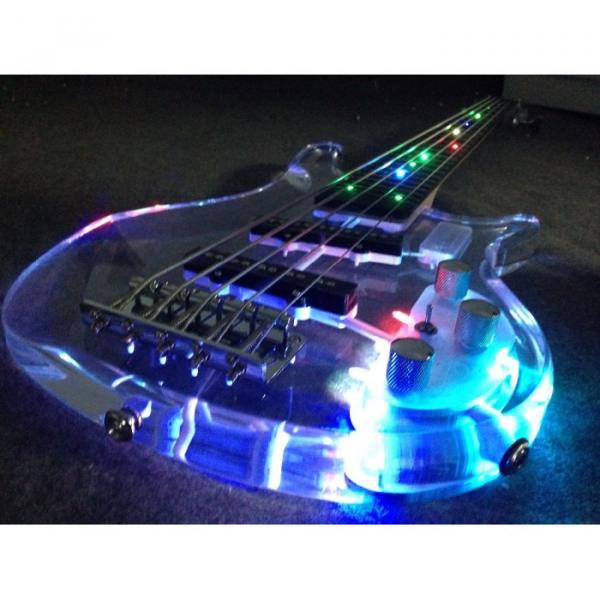 Custom Shop H&amp;S Sequoia 5 String Bass Acrylic LED #1 image