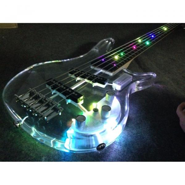 Custom Shop H&amp;S Sequoia 5 String Bass Acrylic LED #2 image
