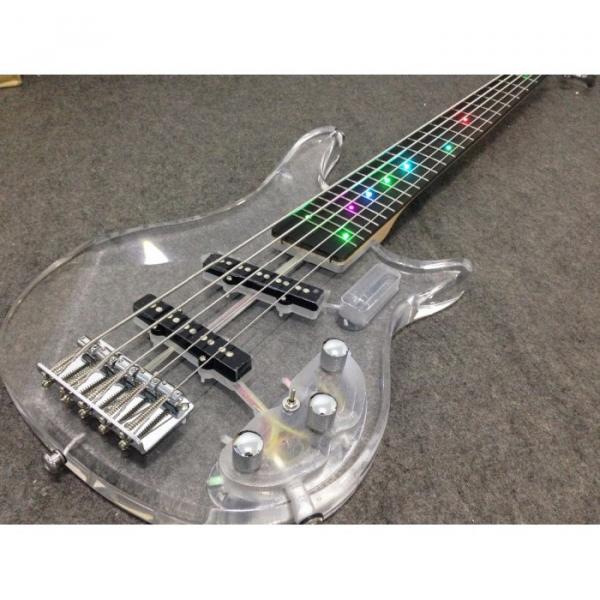Custom Shop H&amp;S Sequoia 5 String Bass Acrylic LED #3 image