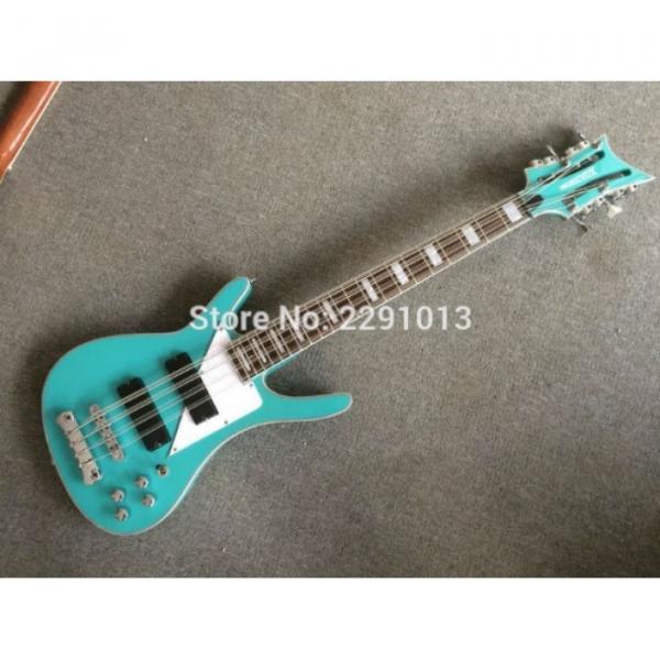 Custom Shop Musicvox Teal 8 String Bass #1 image
