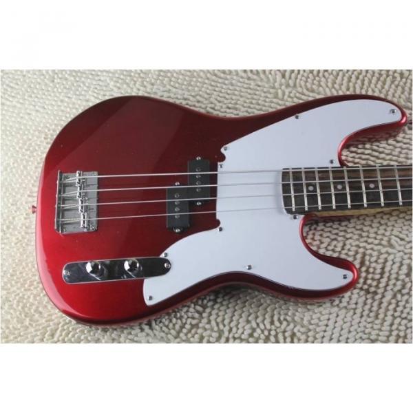 Custom Shop Metallic Red 4 String Precision Bass #1 image