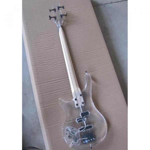 Custom Shop H&amp;S Sequoia 4 String Acrylic LED Bass #3 image