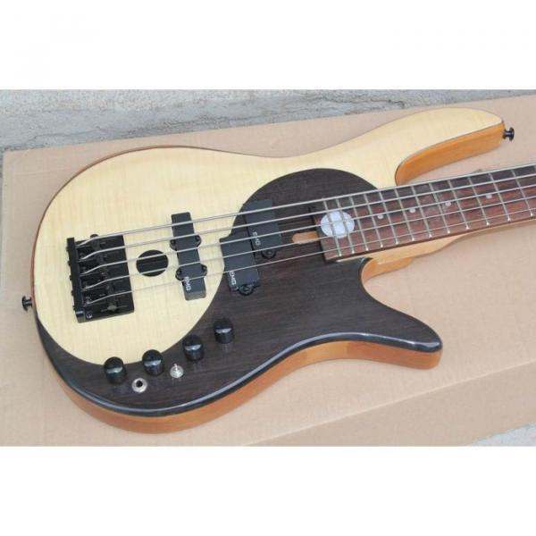 Custom Shop Fordera Yin Yang YY4 Delux 5 String Bass Standard Solid Veneer Top #1 image