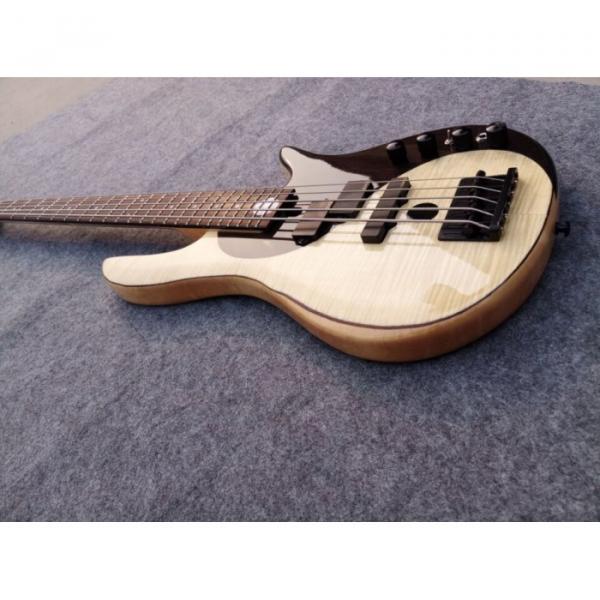 Custom Shop Fordera Yin Yang YY4 Delux 5 String Bass Standard Solid Veneer Maple Top #4 image