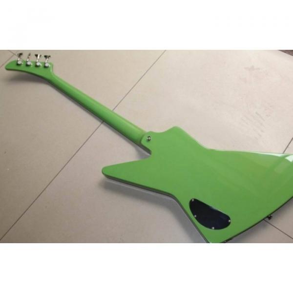 Custom Shop Explorer Green 4 String Bass #2 image
