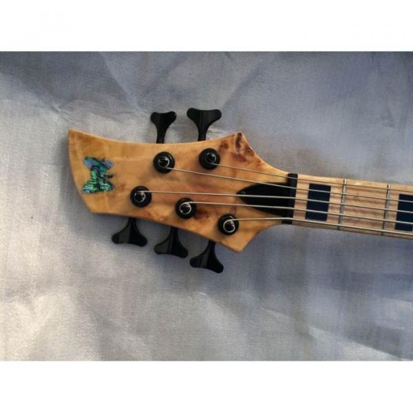 Custom Shop Fordera 5 String Spotted Maple Top Bass Natural #2 image