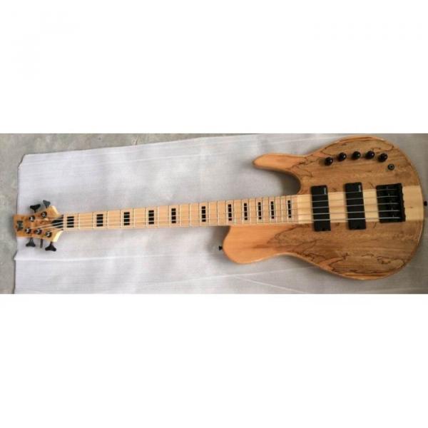 Custom Shop Fordera 5 String Spotted Maple Top Active Pickups Bass #1 image