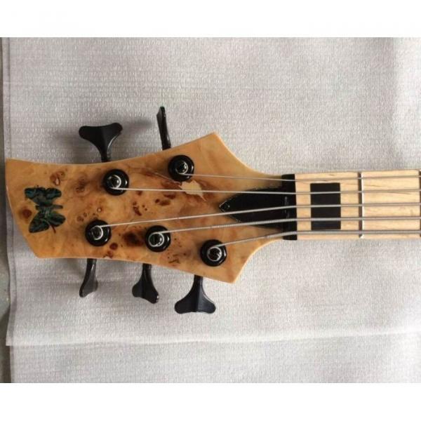 Custom Shop Fordera 5 String Spotted Maple Top Active Pickups Bass #5 image
