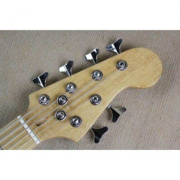 Custom Shop Black 6 String Jazz Bass Maple Fretboard #4 image