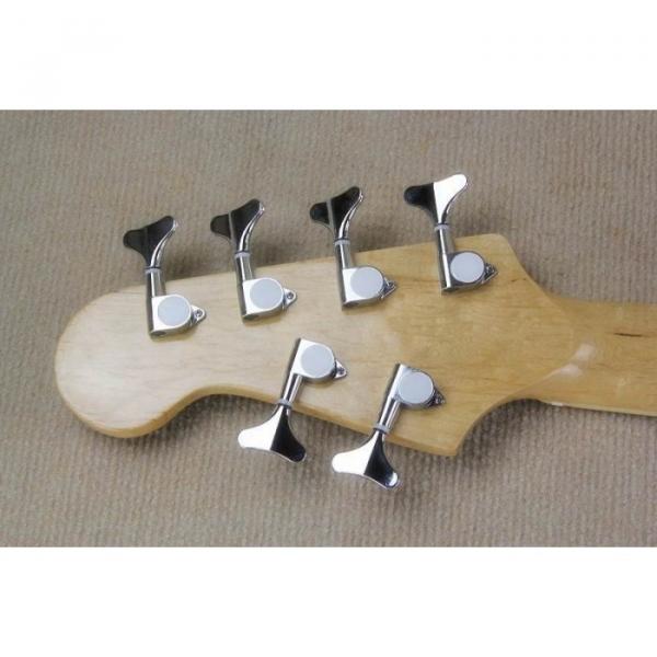 Custom Shop Black 6 String Jazz Bass Maple Fretboard #5 image