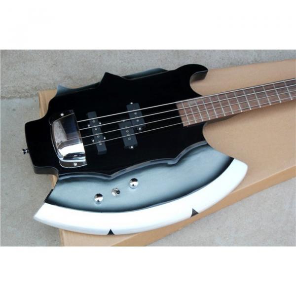 Custom Shop Cort Axe Black Gene Simmons 4 String Bass #1 image