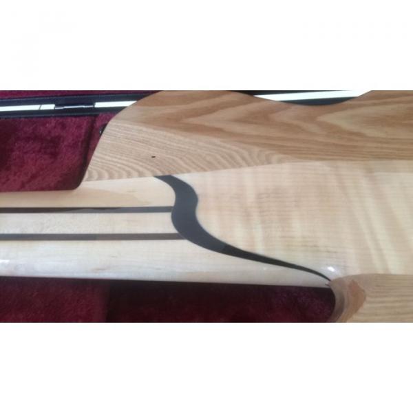 Custom Shop Ash Wood Neck Through Body Birds Eye 7 String Bass #2 image