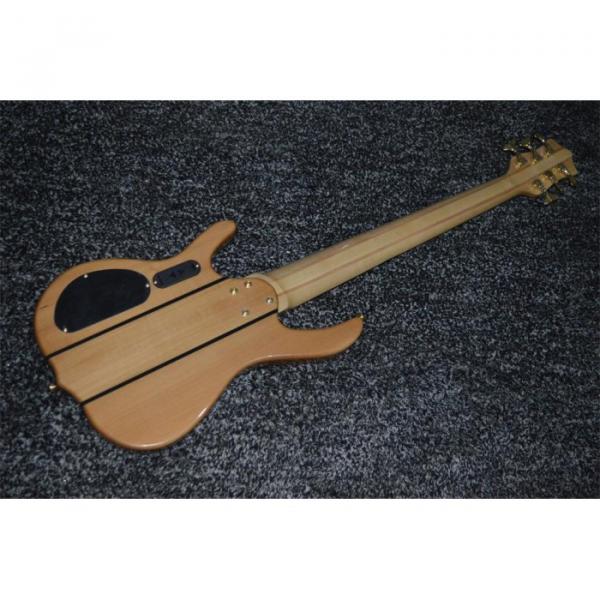Custom Shop 6 String Natural Maple Top Ken Smith Electric Bass #2 image