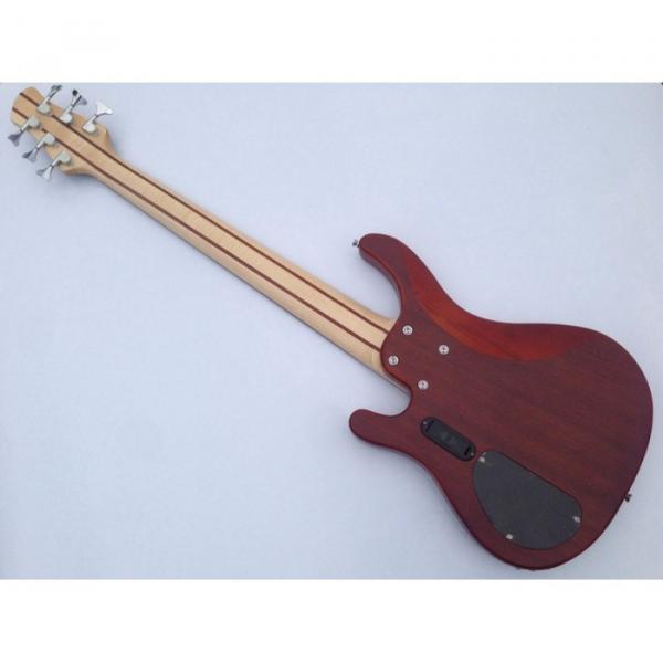 Custom Shop 6 String Bass Natural Finish Brown Chrome Hardware Strinberg #2 image