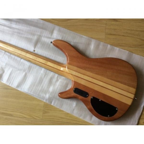 Custom Shop 5 String Bass One Piece Set Neck Brown Maple Body #5 image