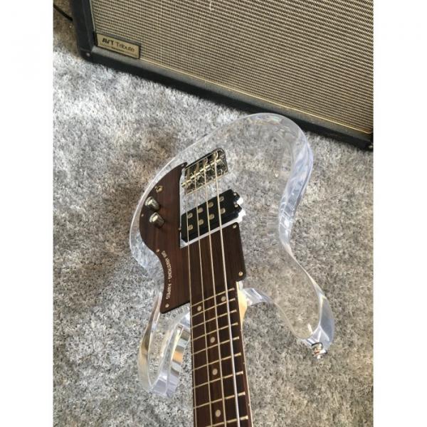Custom Shop 4 String Ampeg Acrylic Dan Armstrong Transparent Bass #4 image
