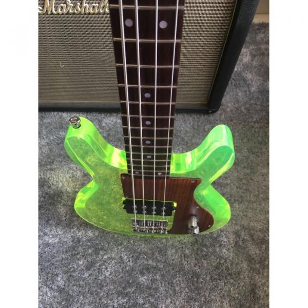 Custom Shop 4 String Ampeg Acrylic Dan Armstrong Green Bass #4 image