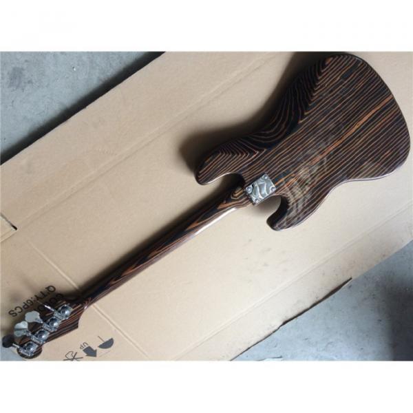 Custom Fender Zebra Wood Geddy Lee Jazz Bass 4 String #4 image