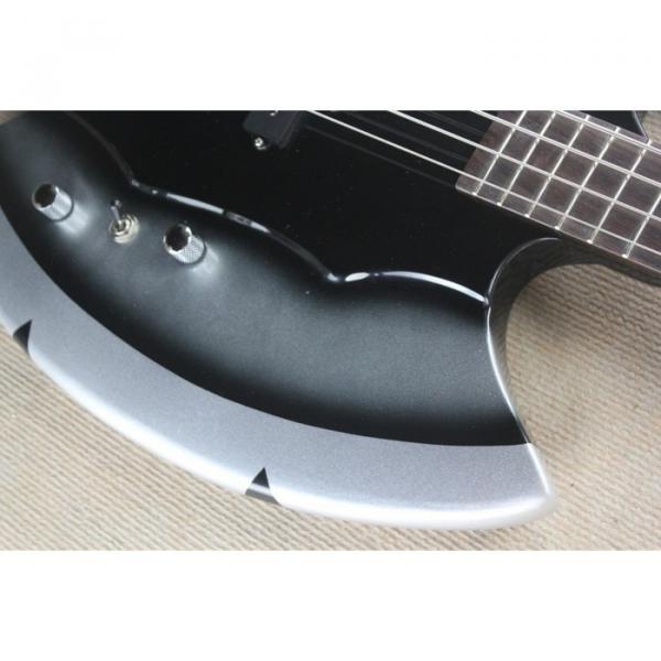 Custom Cort Axe Black Gene Simmons 4 String Bass #2 image