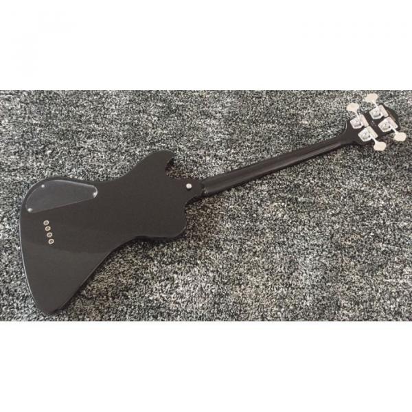 Custom Build Thunderbird Krist Novoselic Black 4 String Bass Ebony Fretboard #2 image