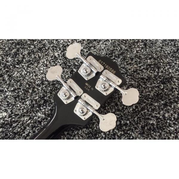 Custom Build Thunderbird Krist Novoselic Black 4 String Bass Ebony Fretboard #3 image